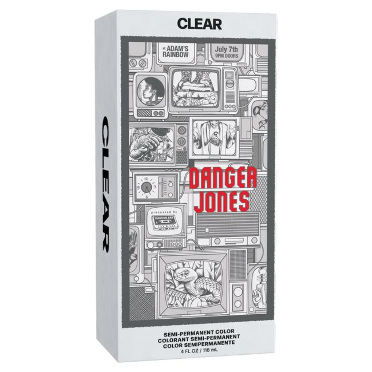 Danger Jones Pavement Semi Permanent Hair Colour 4 oz
