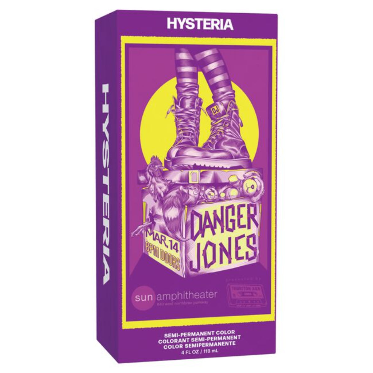 Danger Jones Pavement Semi Permanent Hair Colour 4 oz