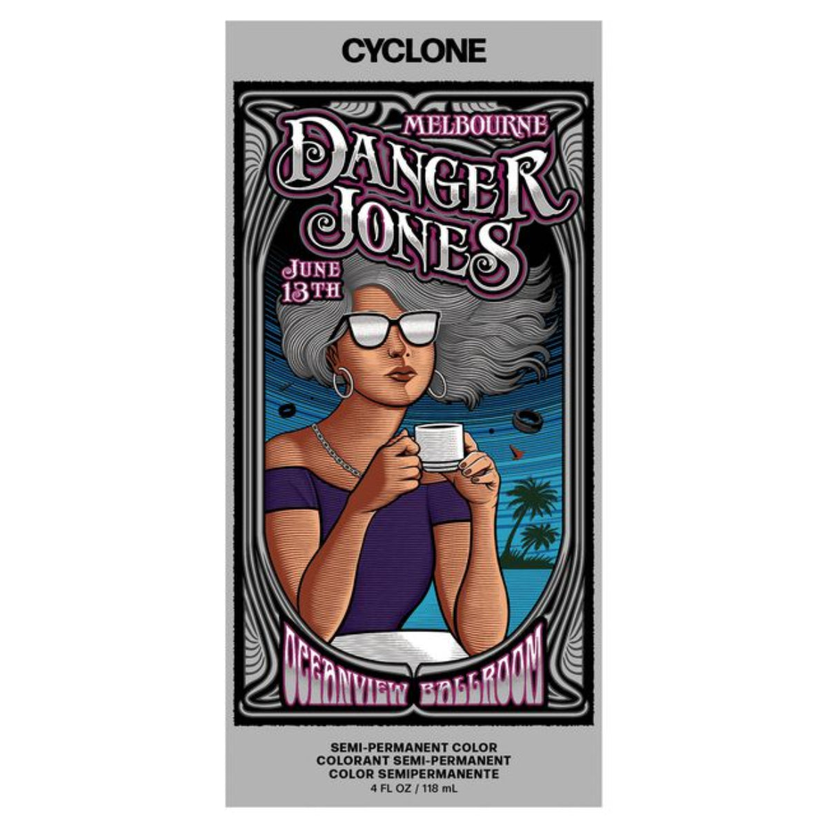 Danger Jones Pavement Semi Permanent Hair Colour 4 oz