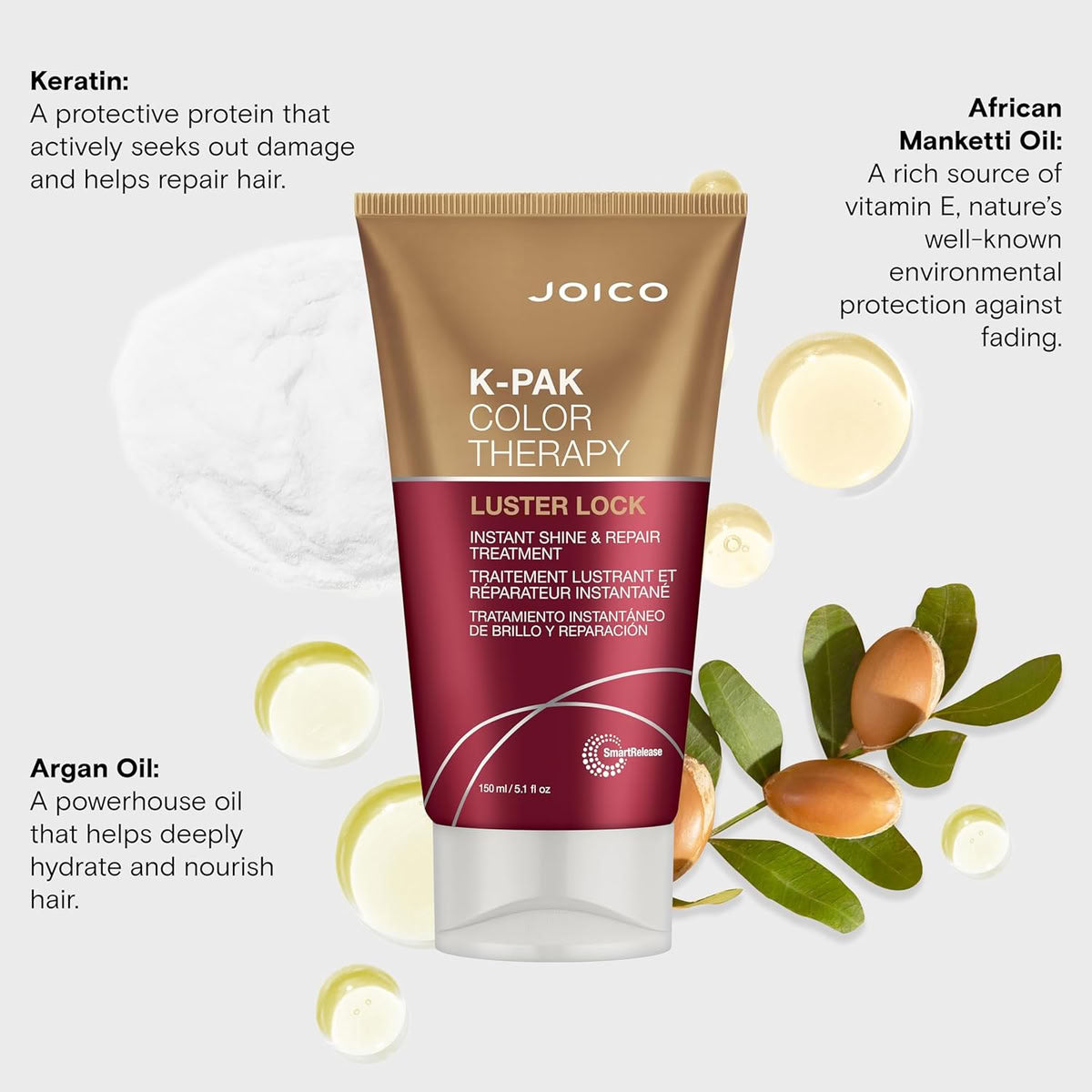 Joico K-PAK Color Therapy Luster Lock Instant Shine & Repair Treatment