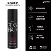 Style Sexy Hair Blow It Up Volumizing Gel Foam - iShampoos