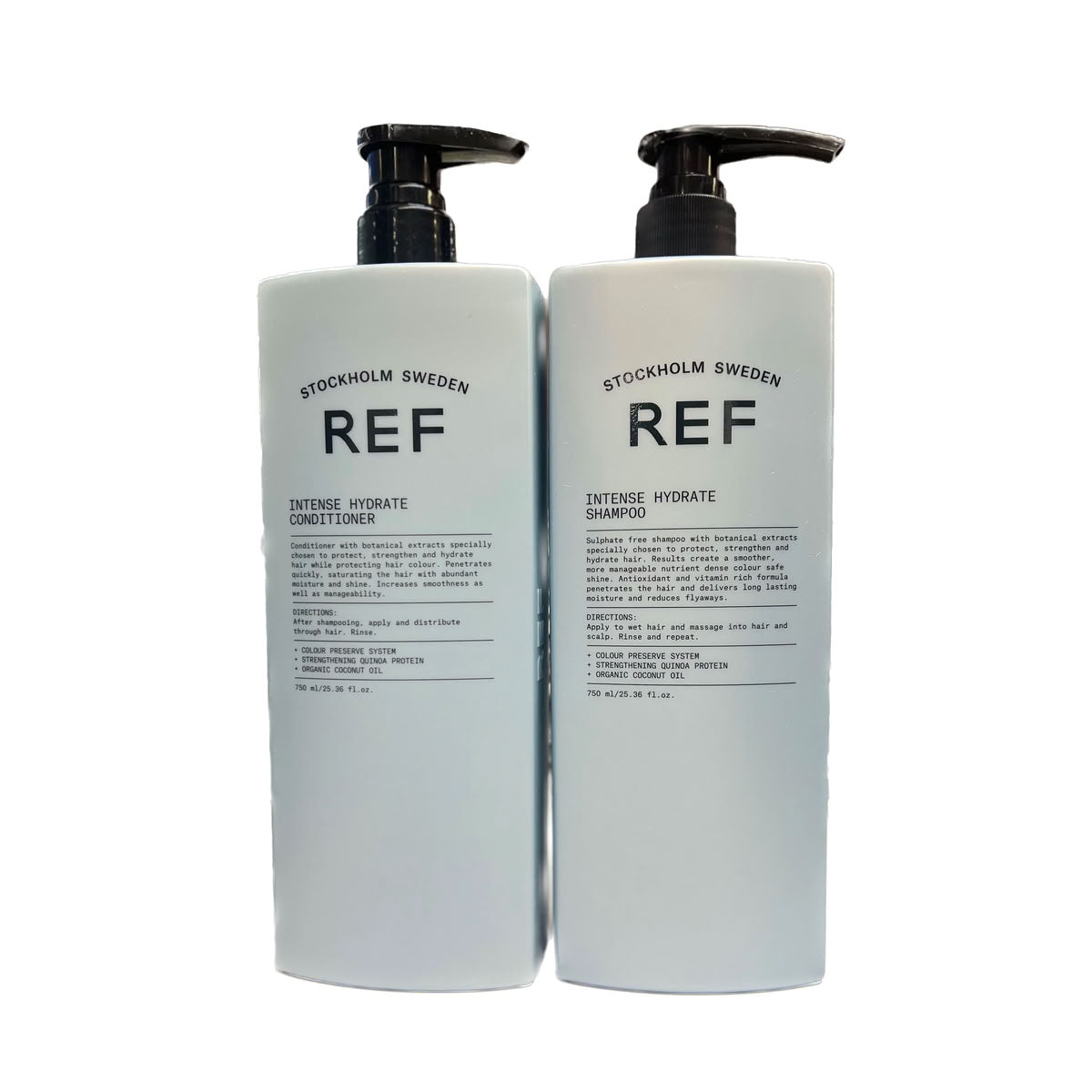REF Stockholm Sweden Intense Hydrate Shampoo and Conditioner Duo Set