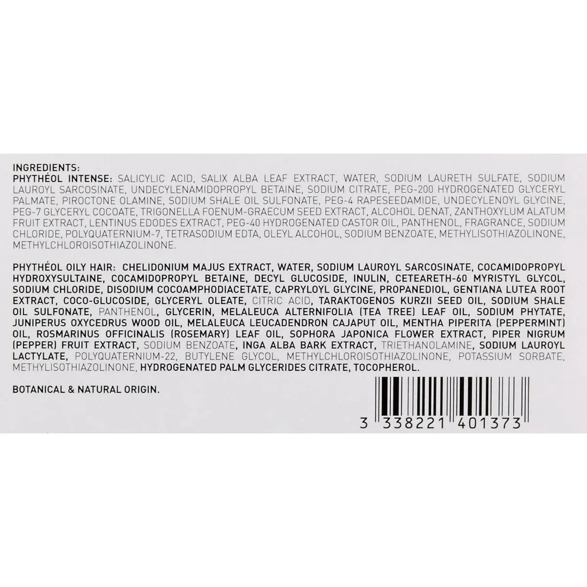 PHYTO Anti-Dandruff Regimen Treatment Set for Oily Hair & Scalp