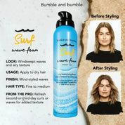 Bumble and bumble  Surf Wave Texturizing Hair Foam