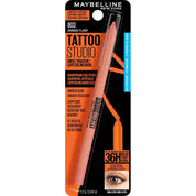 Maybelline Tattoo Studio Sharpenable Gel Pencil Waterproof Longwear Eyeliner, Orange Ash