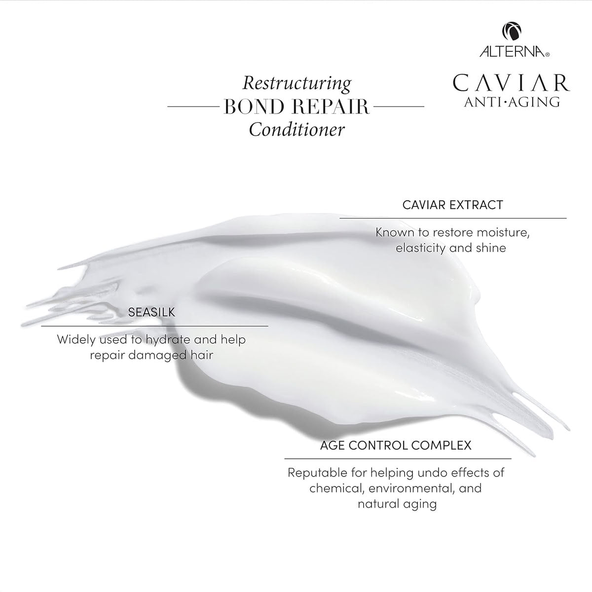 Alterna Caviar Restructuring Bond Repair Shampoo & Conditioner Duo Set