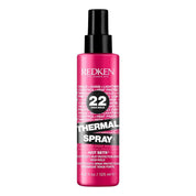 Redken Thermal Spray bottle on a white background