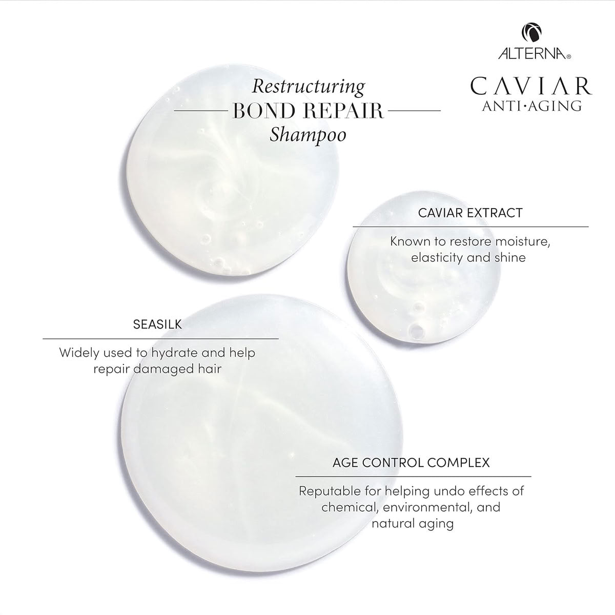 Alterna Caviar Restructuring Bond Repair Shampoo & Conditioner Duo Set