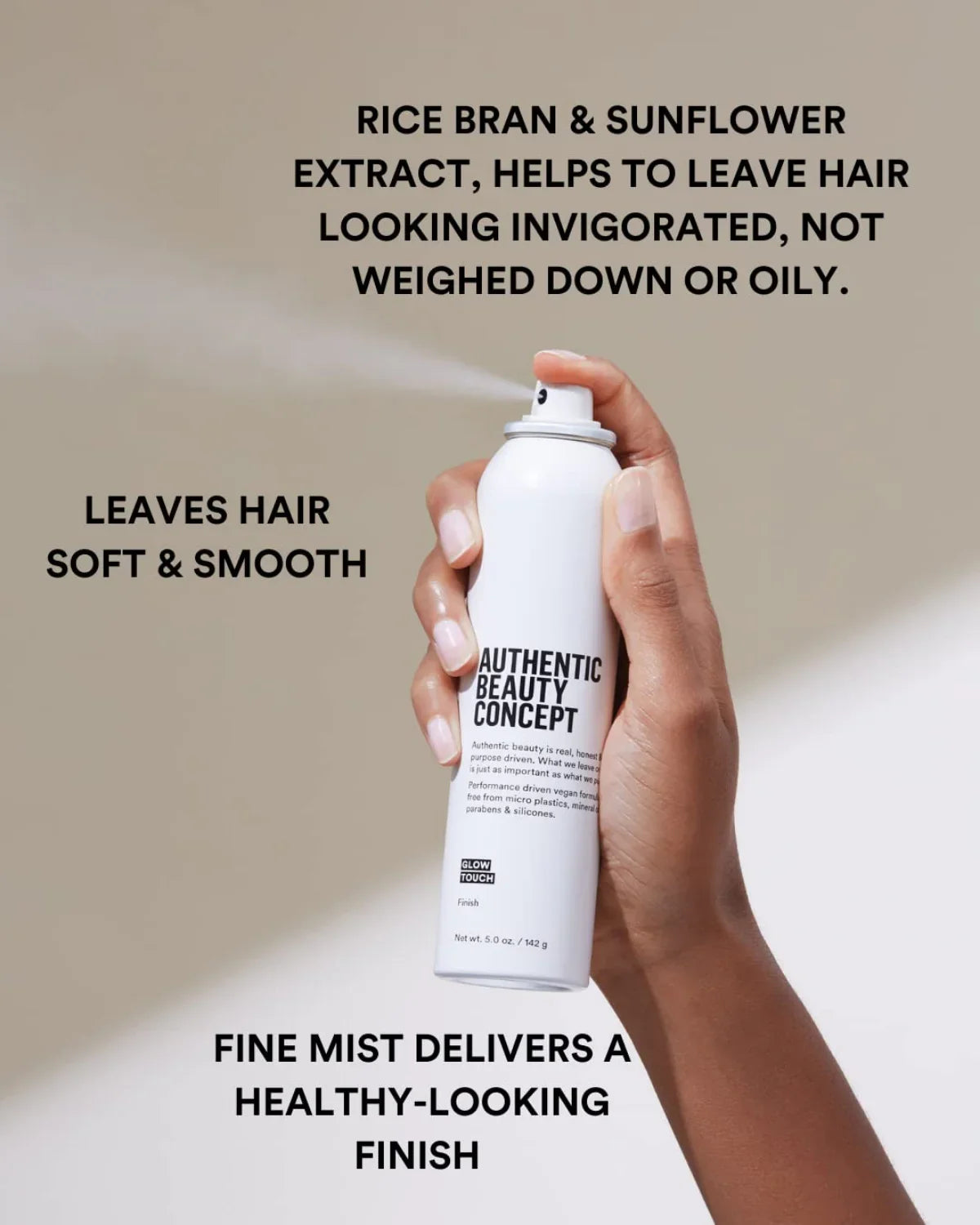 Authentic Beauty Concept Glow Touch  Finishing Spray
