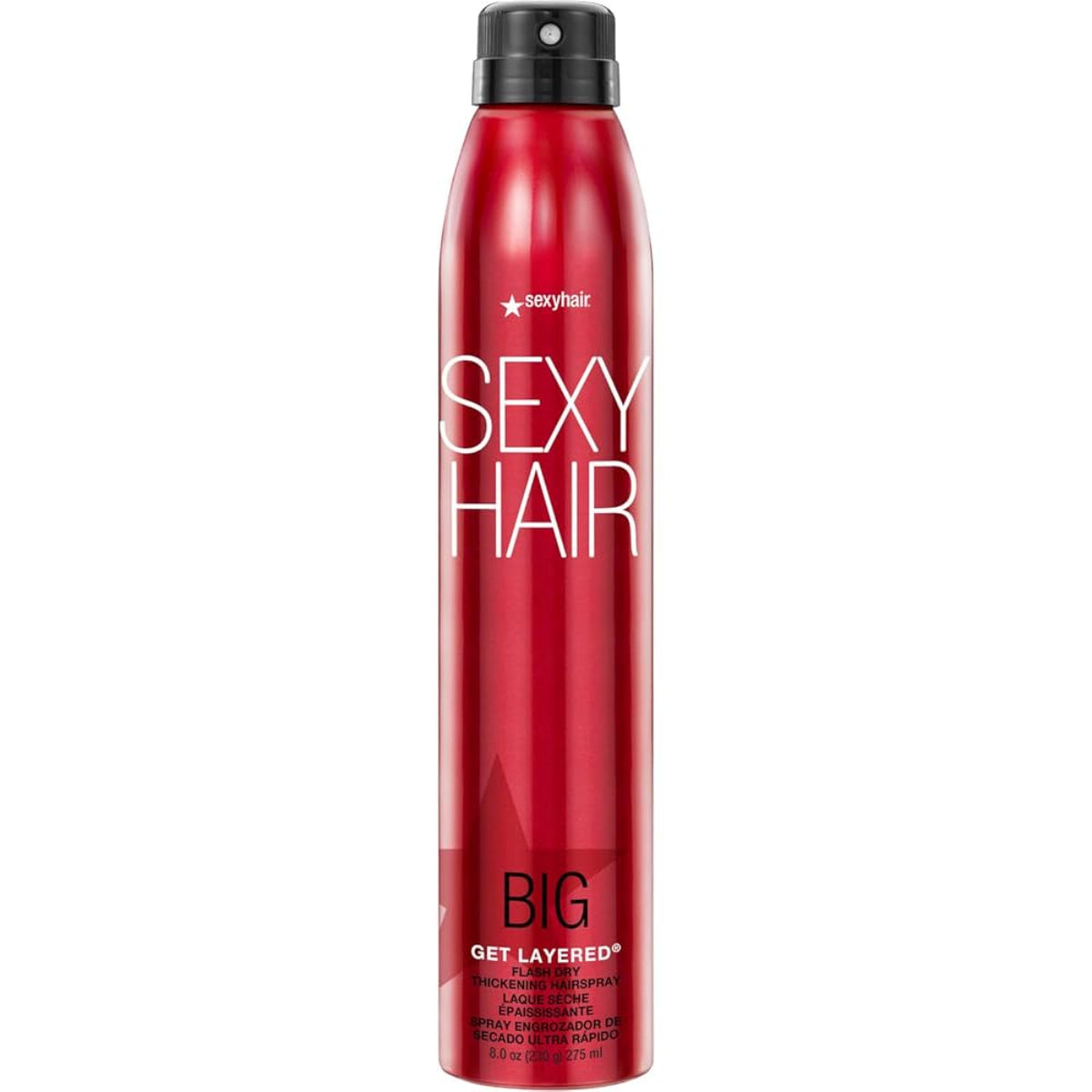 Sexy Hair Big Get Layered  Flash Dry Thickening Hair Spray 