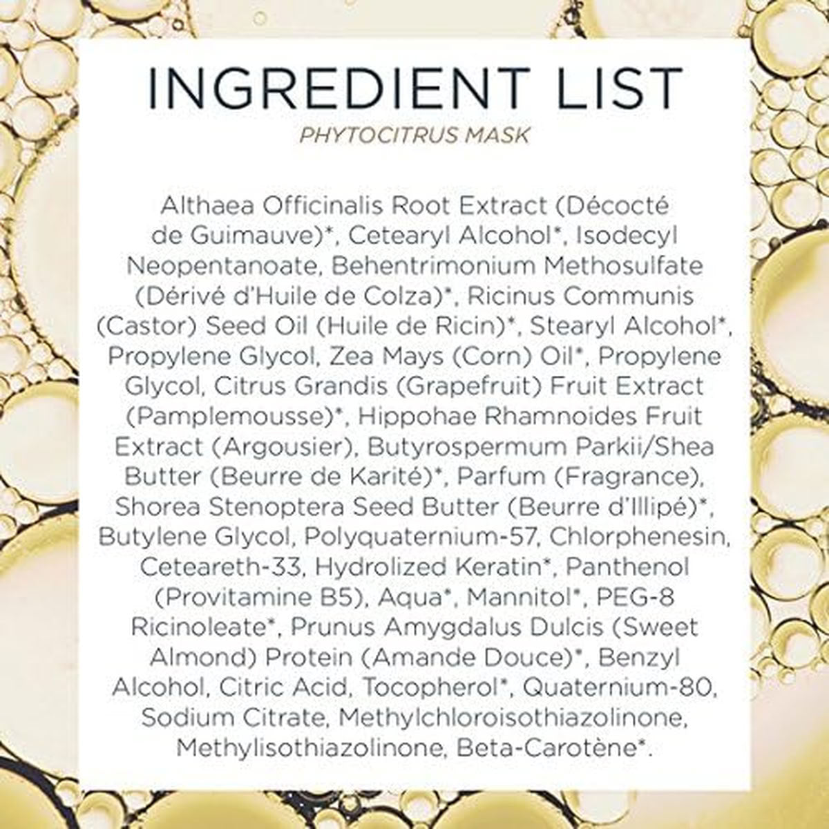 Phyto Phytocitrus Color Protect Radiance Mask