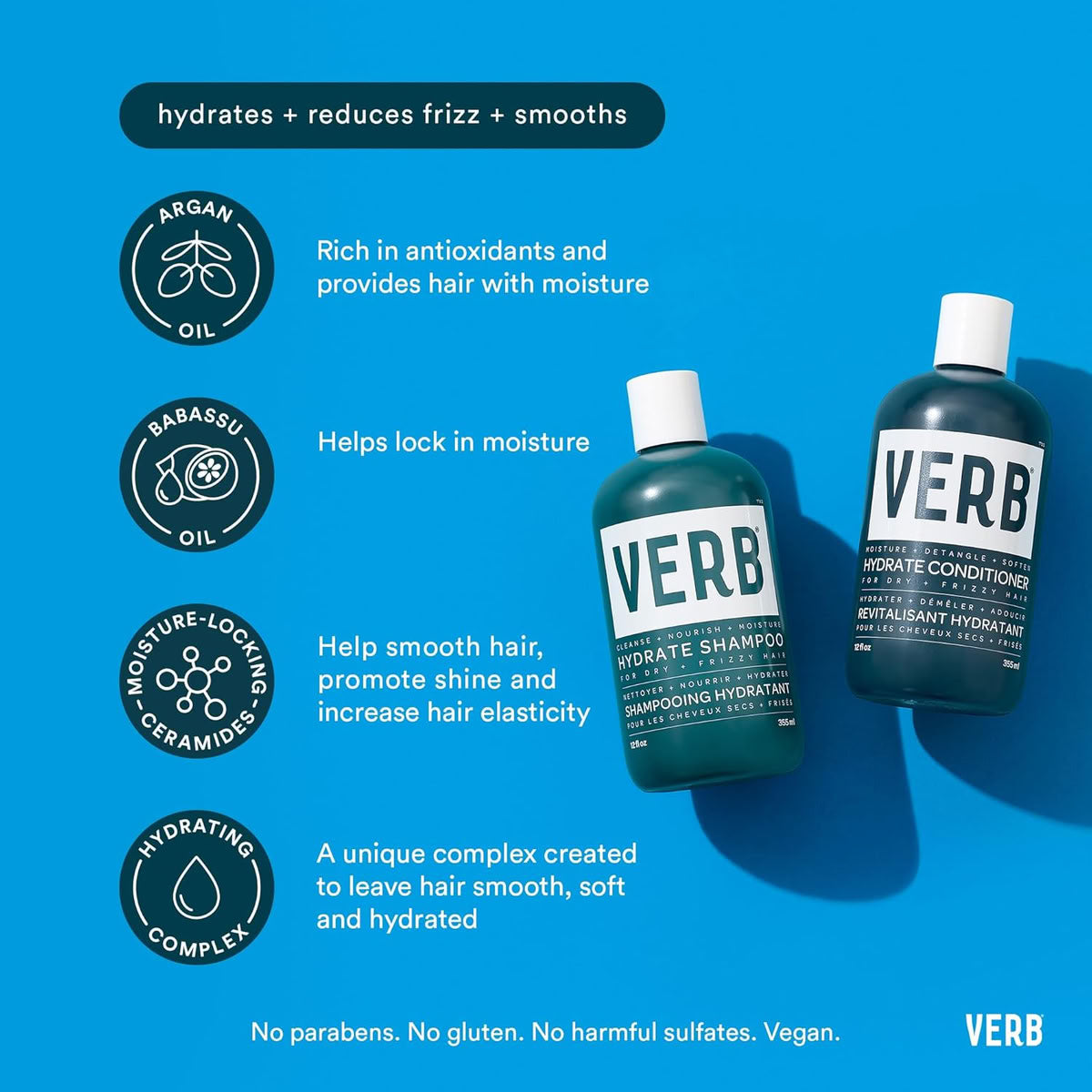 VERB Hydrate Shampoo & Conditioner
