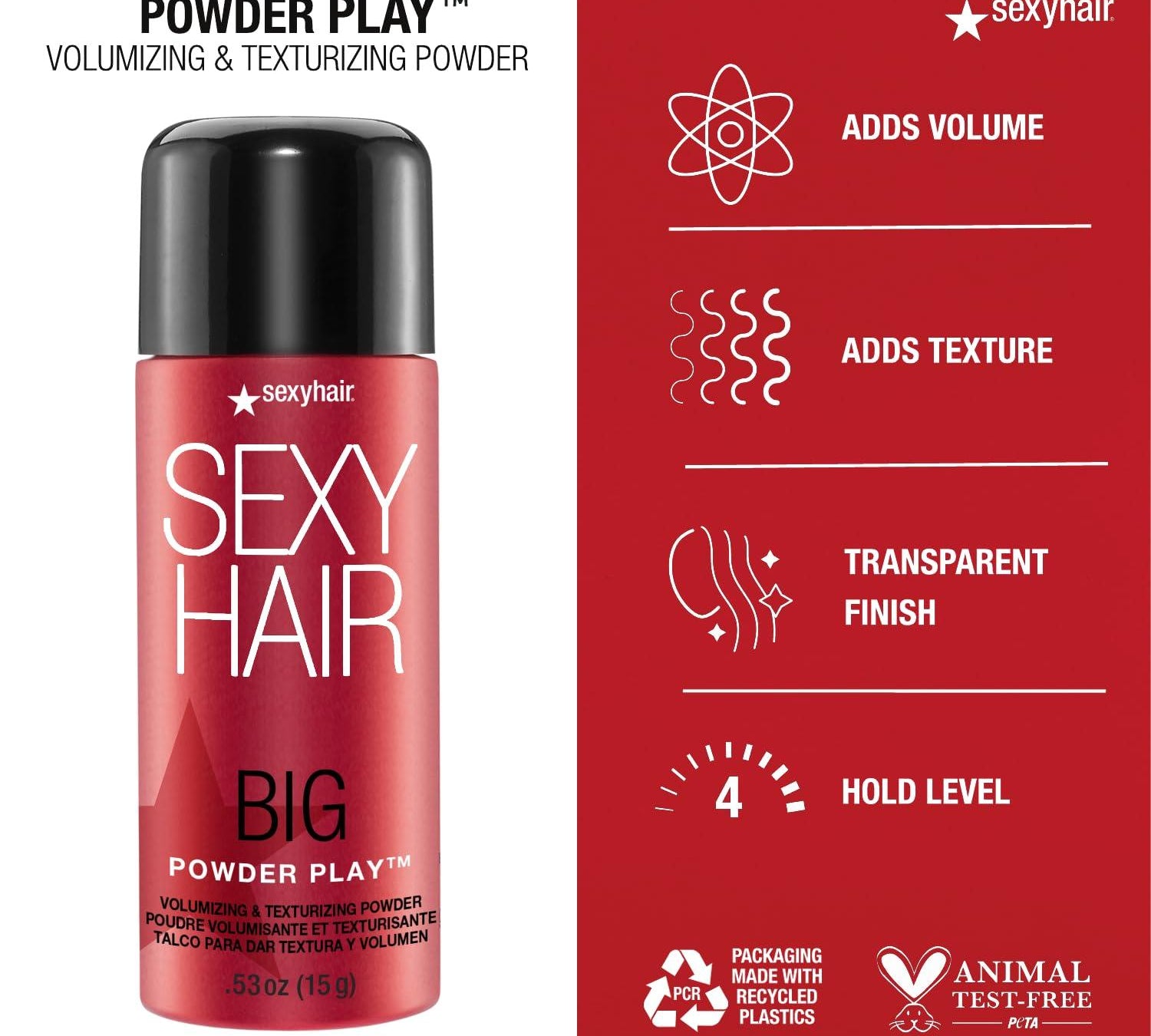Big Sexy Hair Powder Play Volumizing and Texturizing Powder 0.53 Oz - iShampoos