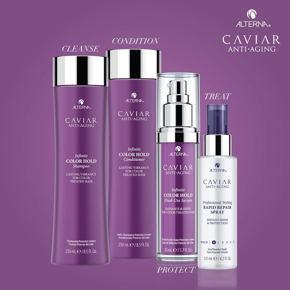 Alterna Caviar Anti-Aging Infinite Color Hold Shampoo and Conditioner Duo Set