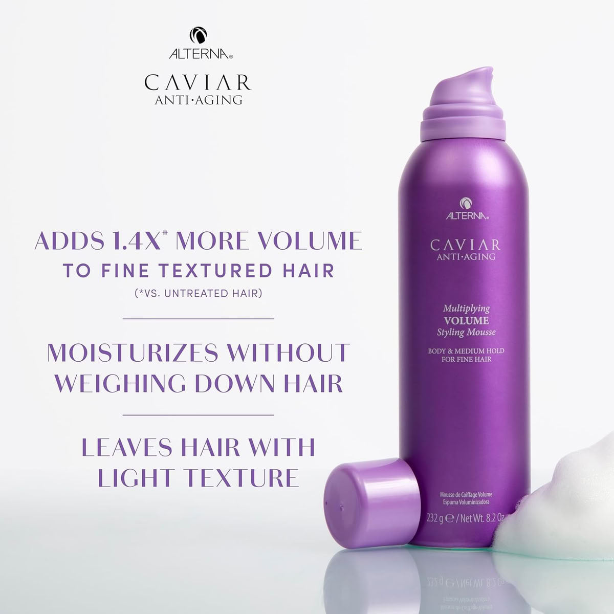 Alterna Caviar Anti-Aging Multiplying Volume Styling Mousse