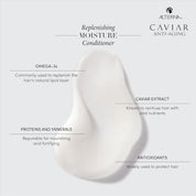 Replenishing Moisture Conditioner with Alterna Caviar Anti-Aging branding on a white background