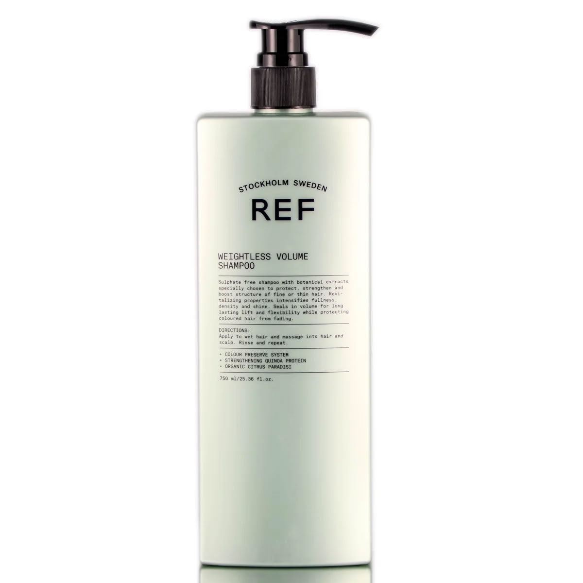 REF Stockholm Sweden Weightless Volume Shampoo