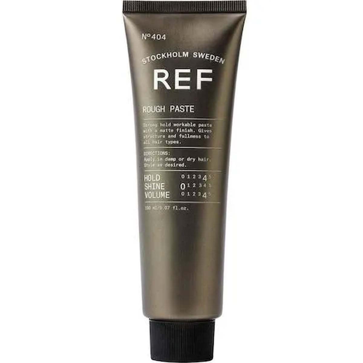 Tube of REF rough paste with branding on a white background