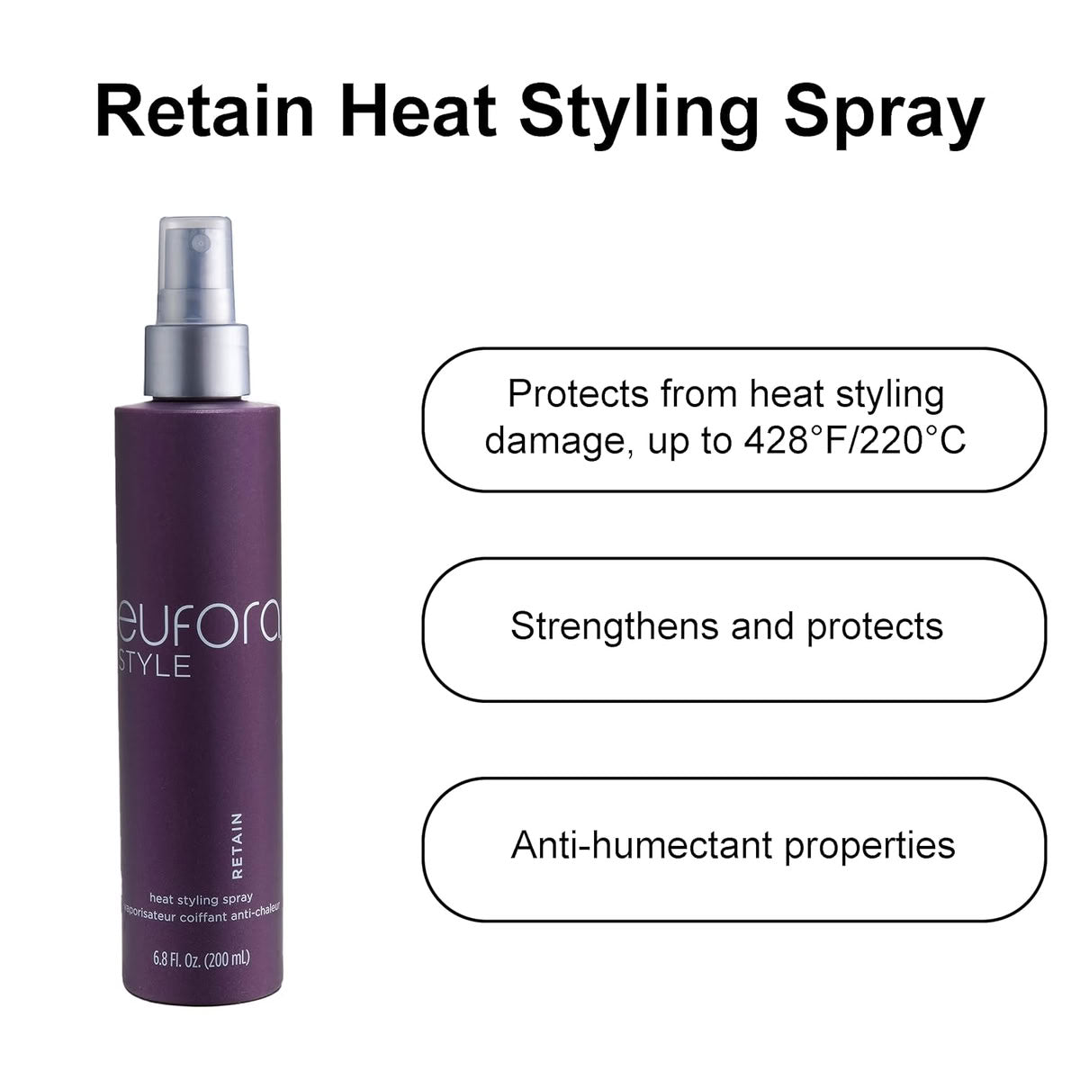 Eufora Style Retain Heat Styling Spray