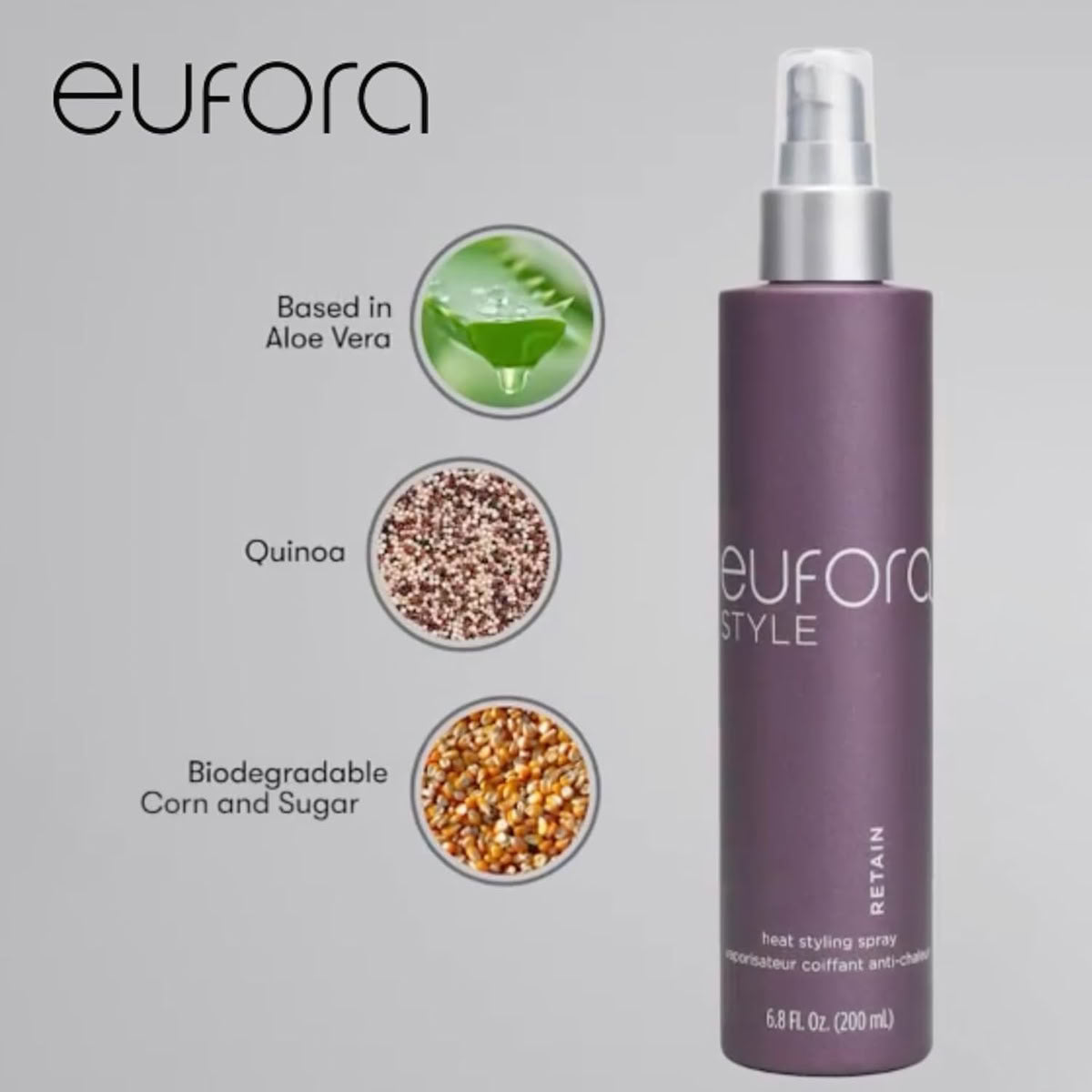 Eufora Style Retain Heat Styling Spray