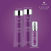 Alterna Caviar Anti-Aging Infinite Color Hold Shampoo, Conditioner, Color Protect Serum Complete Regimen Set