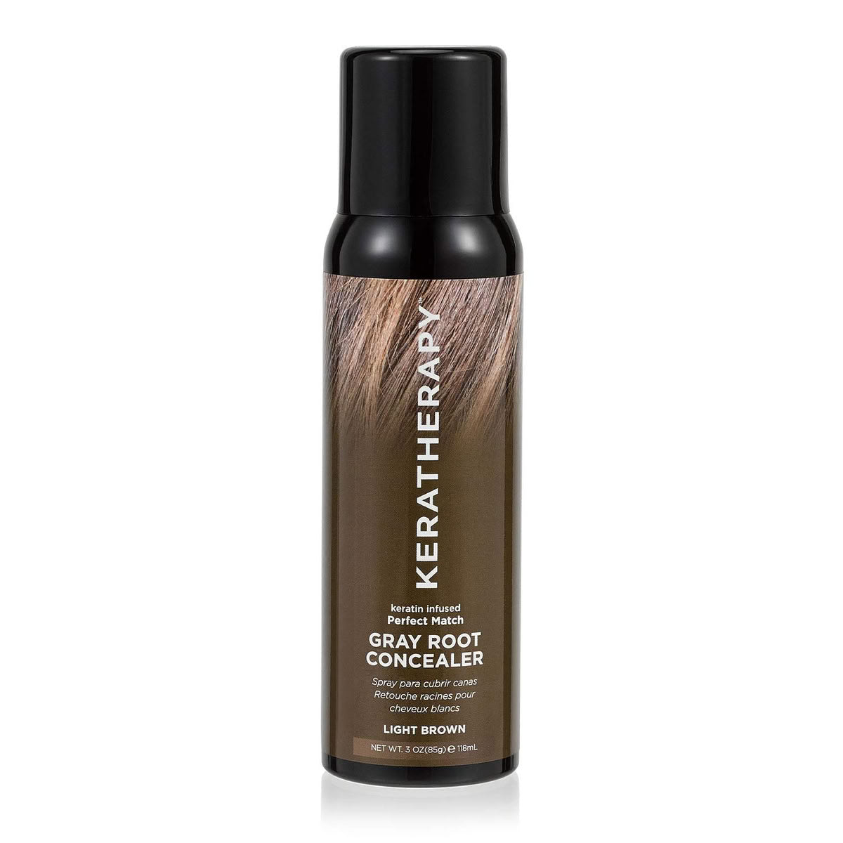 Keratherapy Keratin Infused Perfect Match Gray Root Concealer Spray