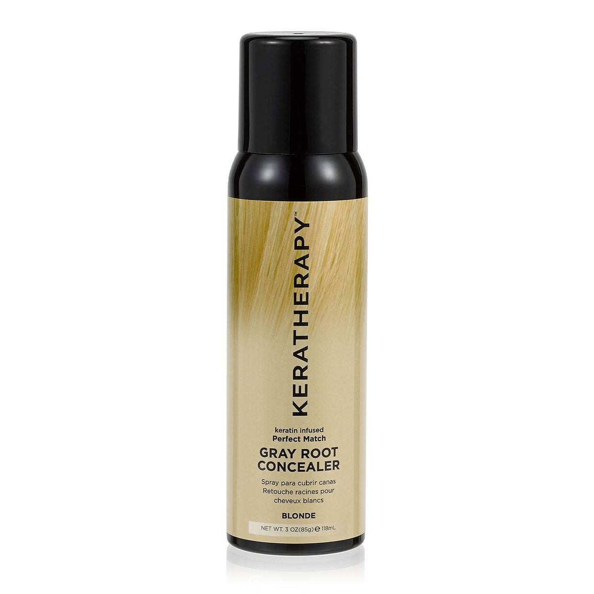 Keratherapy Keratin Infused Perfect Match Gray Root Concealer Spray