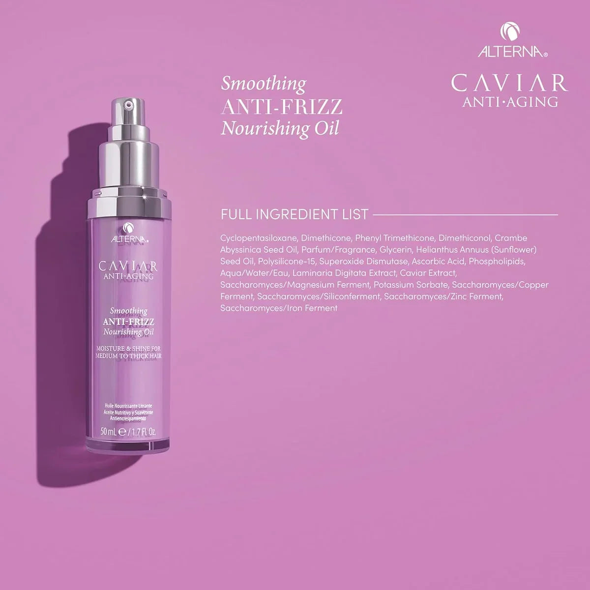 Alterna Caviar Smoothing Anti-Frizz Nourishing Oil