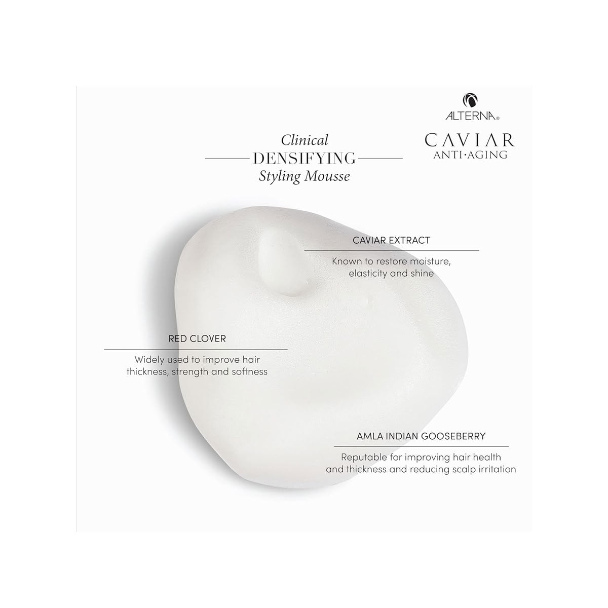 Alterna Caviar Anti-Aging Clinical Densifying Styling Mousse