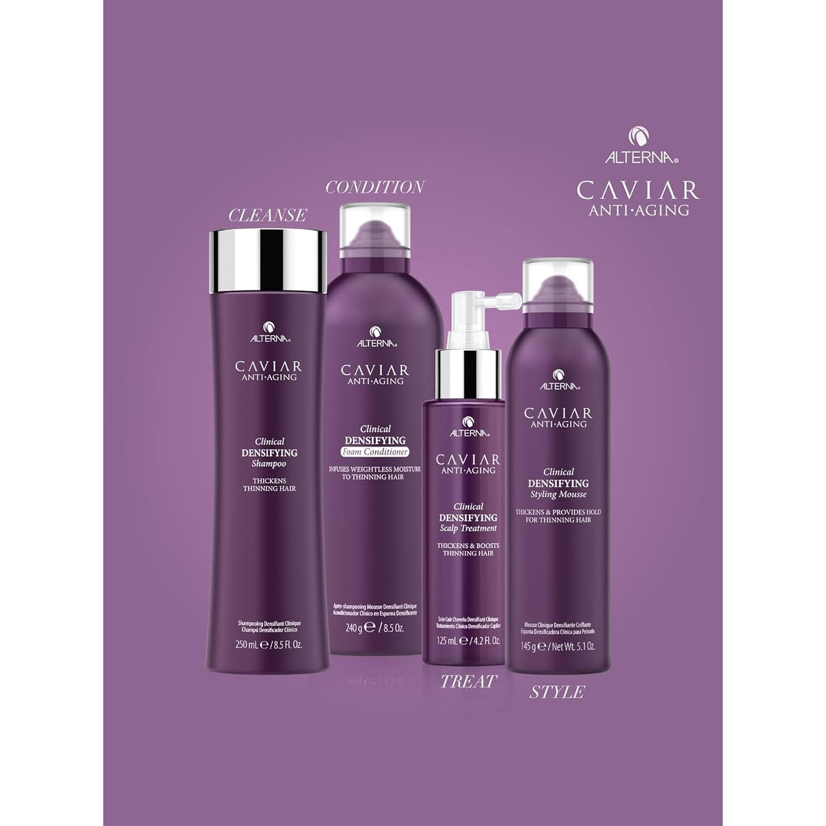 Alterna Caviar Anti-Aging Clinical Densifying Styling Mousse