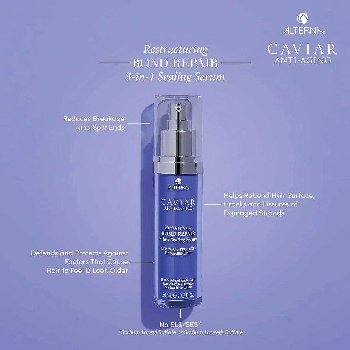 Alterna Caviar Anti-Aging Restructuring Bond Repair 3-in-1 Serum