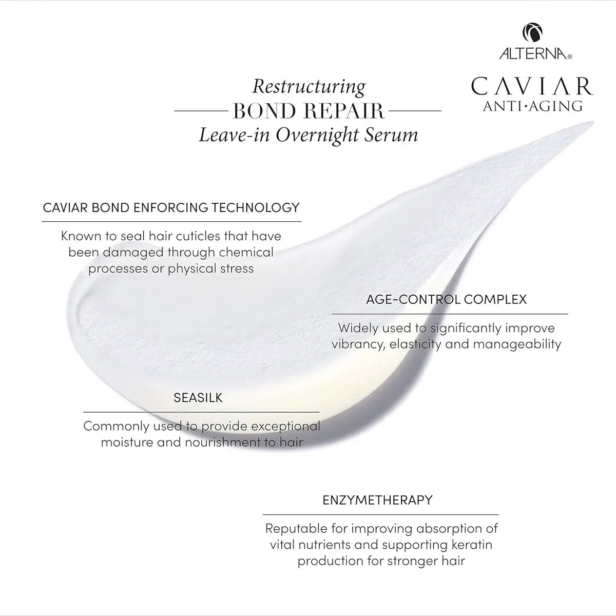 Alterna Caviar Anti-Aging Restructuring Bond Repair Overnight Serum