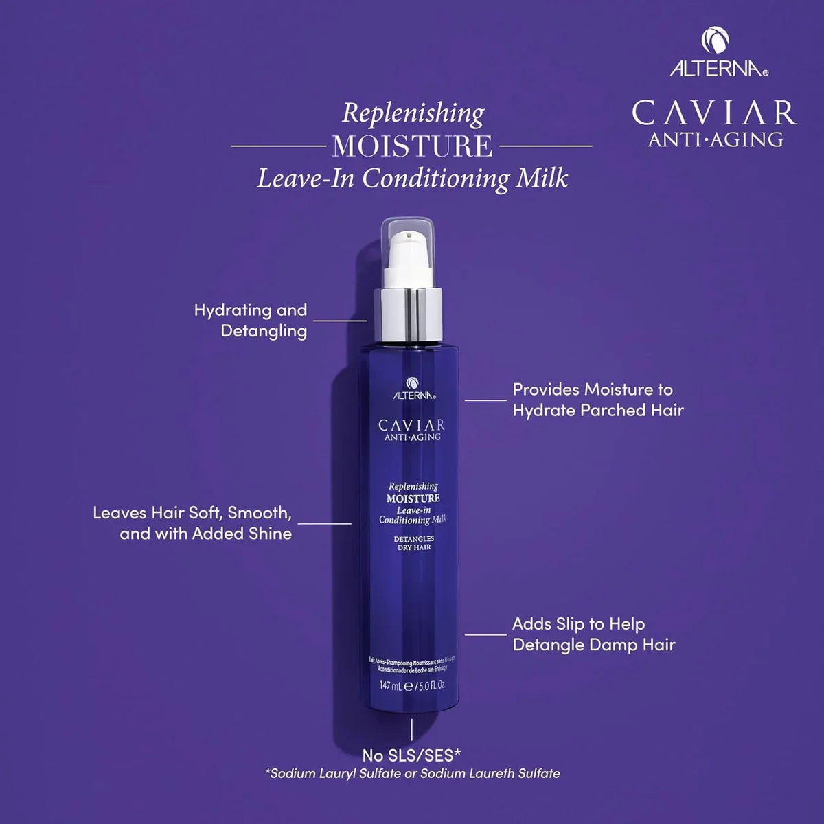 Alterna Caviar Anti-Aging Replenishing Moisture Leave-in Conditioning Milk