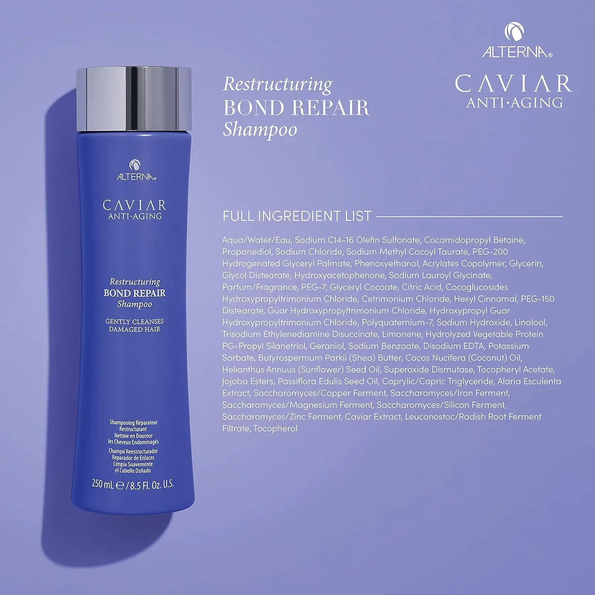 Alterna Caviar Anti-Aging Restructuring Bond Repair Shampoo