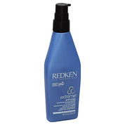 Blue bottle of Redken Extreme Anti-Snap hair product on a white background