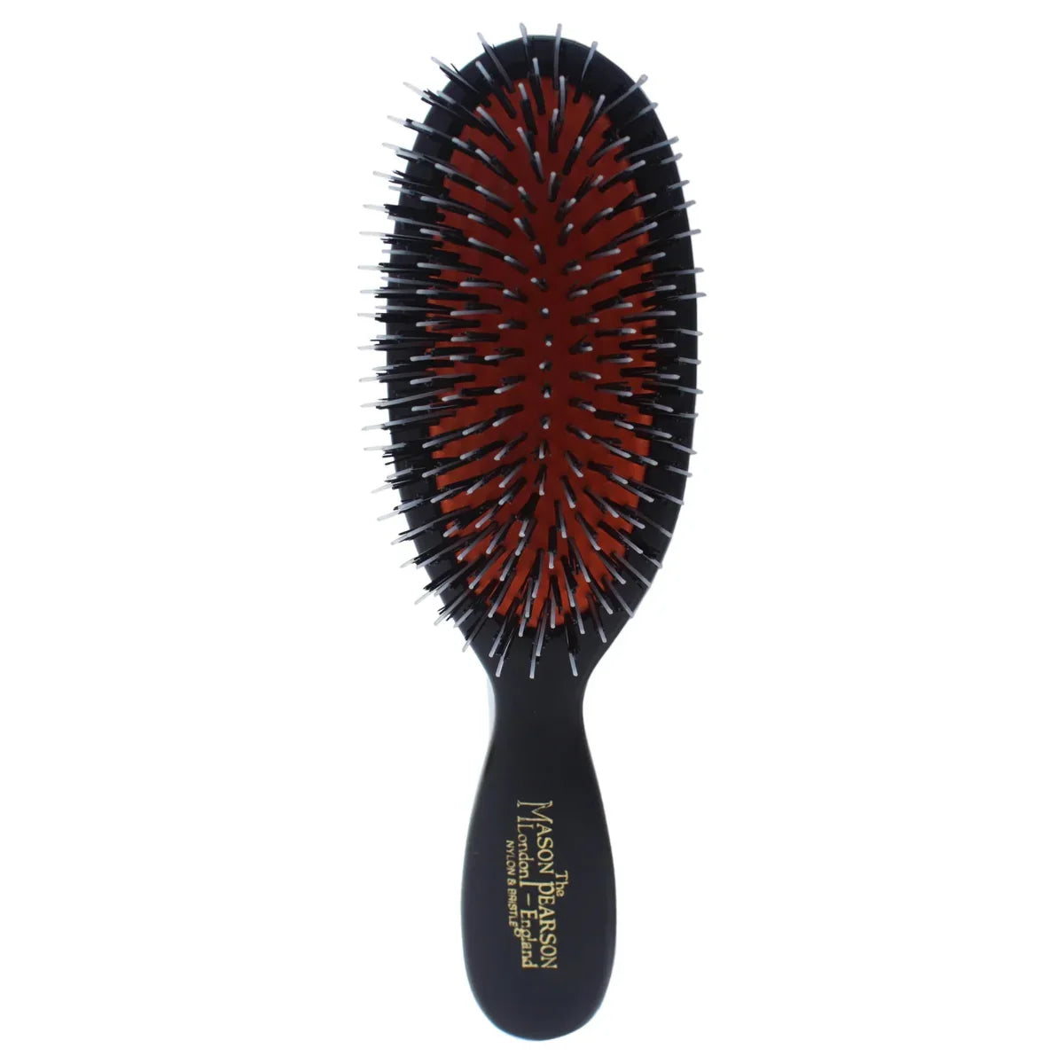 Mason Pearson Pocket Bristle & Nylon Brush - BN4 Dark Ruby For Normal Hair