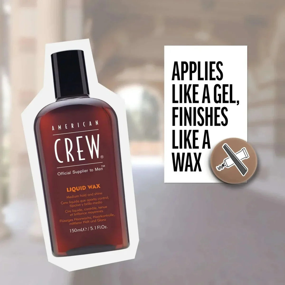 American Crew Liquid Wax  Medium Hold And Shine