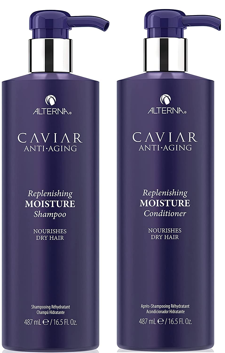 Alterna Caviar Anti-Aging Replenishing Moisture Shampoo and Conditioner Duo