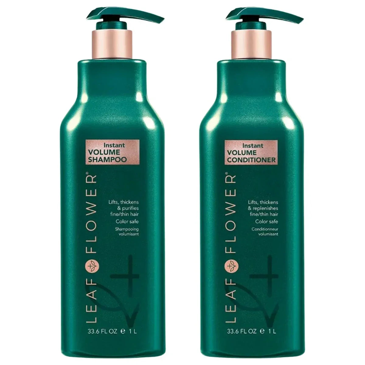 Leaf & Flower Instant Volume Shampoo & Conditioner