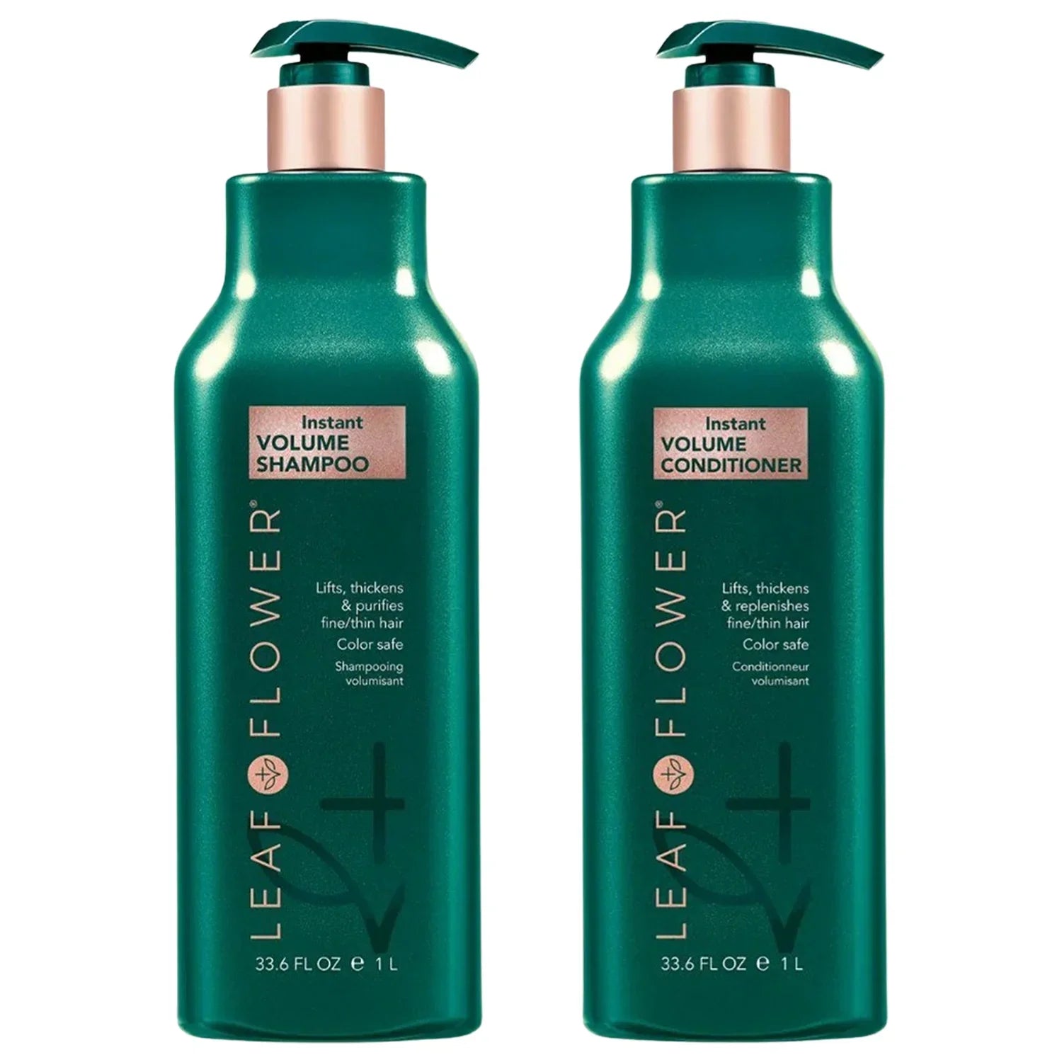 Leaf & Flower Instant Volume Shampoo & Conditioner