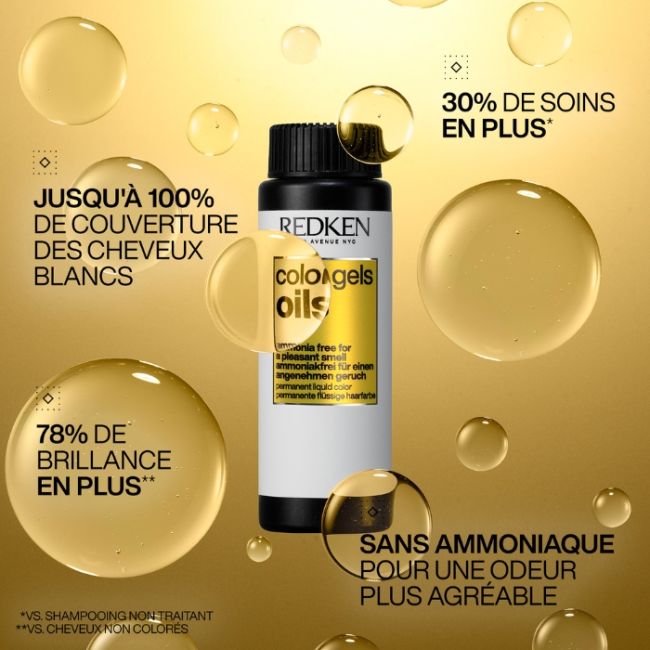 Redken Color Gels Oils Permanent Liquid Hair Color
