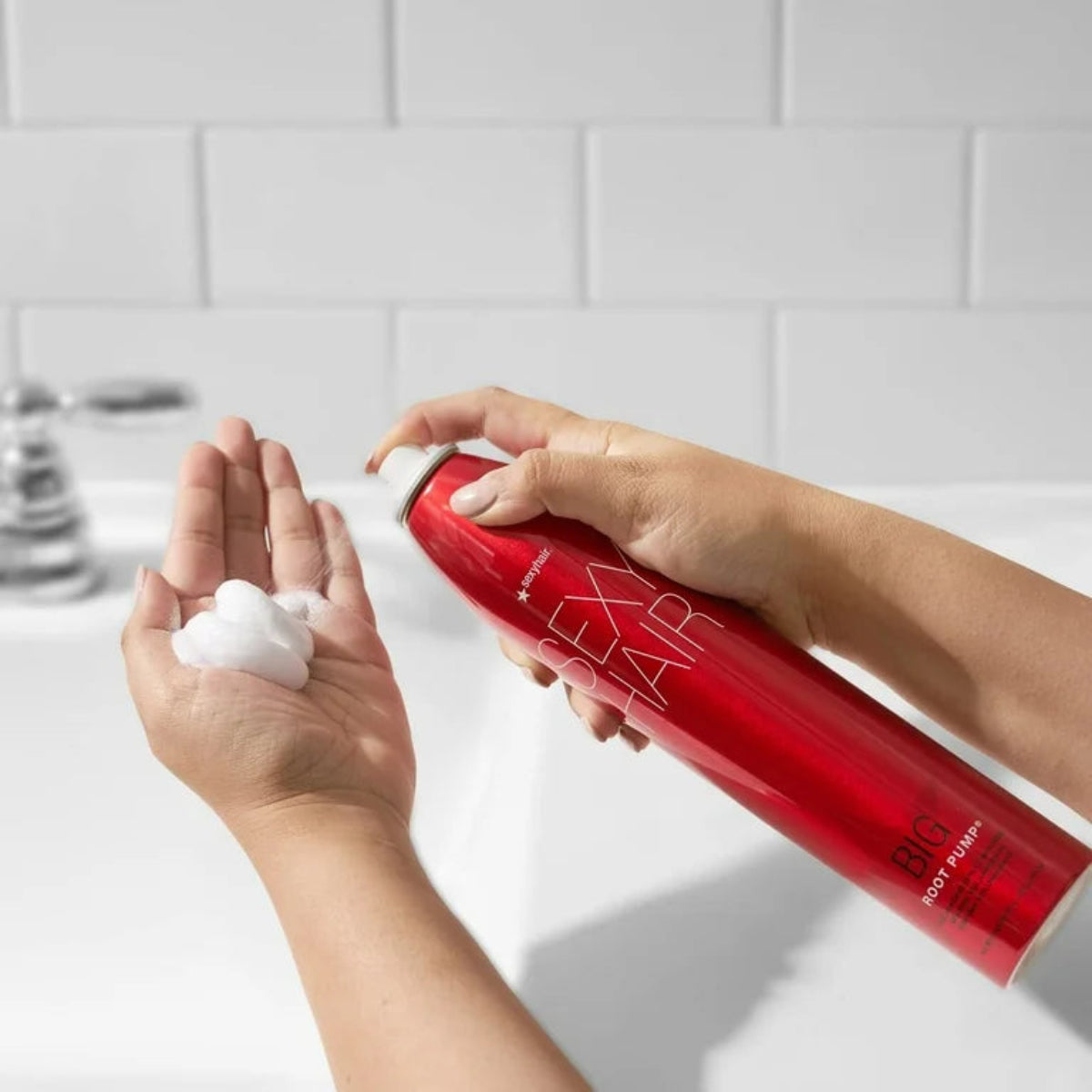 Sexy Hair Big Root Pump Volumizing Spray Mousse