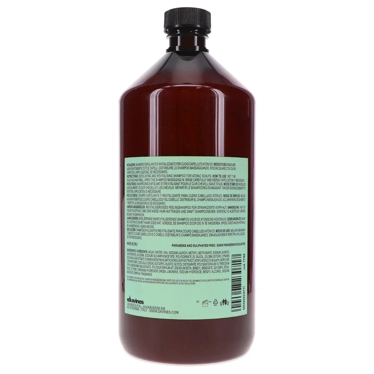 Davines NaturalTech Detoxifying Scrub Shampoo