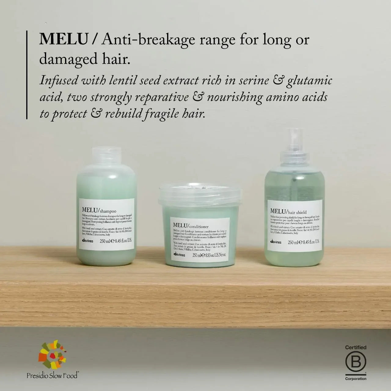 Davines MELU Anti-Breakage Shampoo