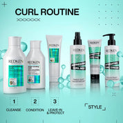 Redken Sculpting Curl Gel - 72-Hour Strong Hold, Crunch-Free & Flake-Free