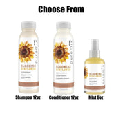 Rusk Puremix Blooming Sunflower Volumizing Shampoo + Conditioner