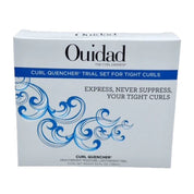 Ouidad Curly Hair Set Ouidad Trial Set Tight Curls Curl Quencher Hair Care Shampoo,Conditioner,Gel,Intence,Curl Cream Gift