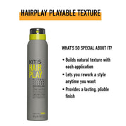 KMS HairPlay Playable Texture Spray